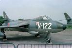 Hawker Hunter, British jet fighter aircraft of the 1950s and 1960s, N-122, 1960s