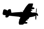 Fairey Firefly AS-6 silhouette, shape, logo, MYFV19P14_19M