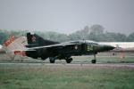 94, Russian Red Star, parachute braking, jet fighter, USSR Air Force, MYFV23P07_05