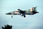 MiG-23, "Flogger", Russian variable-geometry wing Jet Fighter Aircraft, sweep wing, MYFV23P10_17