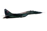 MiG-29 Fulcrum photo-object, object, cut-out, cutout