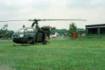 A53, Aerospatiale SA318C Alouette II, Helicopter, Belgian Army