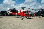XW858, Aerospatiale SA341D Gazelle HT-3, Helicopter, RAF