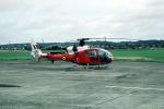 XW862, Aerospatiale SA341D Gazelle HT-3, Helicopter, RAF