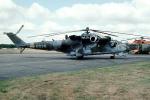 0836, Mil Mi-24, Russian, Attack Helicopter