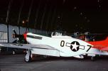 North American P-51D Mustang, red tail