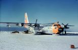 104990, 490, Arctic Patrol, Ice Island, Lockheed C-130A Hercules, milestone of flight