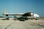 312-BH, Nord Noratlas, 1975, N63, military transport aircraft, airplane, prop, 1970s, MYFV25P13_01