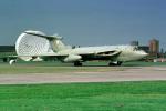 XH672, Parachute Braking, landing, Handley Page Victor, V-series bombers, Strategic Nuclear Bomber, Jet, Airplane, Aircraft, MYFV25P13_08