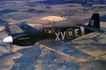 P-51C Flying, Airborne, RAF, MYFV26P09_19