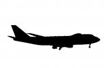 50125, Boeing E-4B Nightwatch, Doomsday Plane silhouette