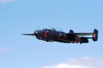 RAF B-25 in Flight, Airborne, Flying, MYFV28P15_09