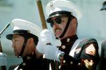 Marine Color Guard, Uniform Blues, Point Reyes Station, Marin County California