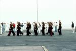 Marching, Marine Detachment for Security on Board the USS Ranger, MYMV01P06_10