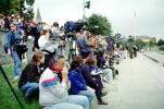 News Media Lineup, Video Cameras, People, Operation Kernel Blitz, urban warfare training, Monterey
