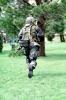 Soldier running, Monterey, Operation Kernel Blitz, urban warfare training, MYMV01P14_06