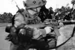Sharpshooter, M16 Rifle, Operation Kernel Blitz, Monterey, urban warfare training, MYMV02P01_14BW