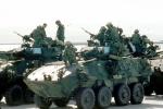 LAV-25, Wheeled Tanks, canon, Light Armored Vehicle, eight-wheeled amphibious reconnaissance vehicle, Operation Kernel Blitz, urban warfare training, Troops, MYMV02P08_06