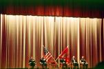 Marine Corps Graduation Ceremony, Curtains