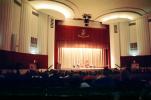 Marine Corps Graduation Ceremony, stage, theater