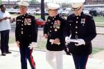 Staff Marine Corps officers, Quantico, Virginia, Uniform Blues, MYMV04P03_13