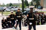 US Marines, Quantico, Virginia, Uniform Blues