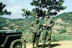 Men, uniform, hat, Korean War