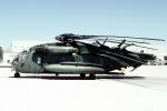 Sikorsky CH-53 Stallion, folded rotor blades