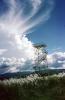Watch Tower, Shooting Range, Firing Guns, amazing clouds, cumulonimbus, wheat, MYMV05P05_11