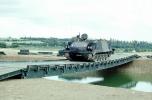 Tank on mobile bridge, MVEE, Military Vehicles and Engineering Establishment, tracked vehicle, Mobile Bridge, instant bridge, MYMV05P07_08