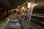 Forward Torpedo Room, USS Pampanito (SS-383), World War-II, Balao class, Submarine, WW2, WWII, United States Navy, USN, tubes