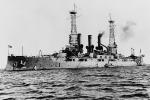 USS Kansas (Battleship # 21),  At anchor, circa 1912, MYND02_134