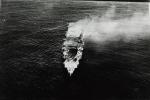 Bombed Japanese aircraft carrier Hiryu, 5 June 1942, WWII, World War 2