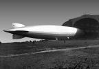 Dirigible, Hangar, USN, United States Navy, milestone of flight, 1930's, MYNV01P02_14
