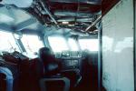 In the Bridge, USS Coral Sea, CV-43, USN, United States Navy, Midway-class aircraft carrier, MYNV01P07_01