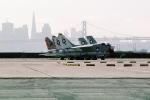 A-7 Corsair II, Attack Aircraft, Alameda NAS, USN, United States Navy, Alameda Naval Air Station, NAS, 10 July 1982, MYNV01P07_18B