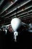 Grumman A-6 Intruder head-on, nose, USS Constellation, CV-64, MYNV01P09_18