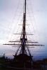 Boston Harbor, Harbor, Rigging, Mast, USS Constitution, 29 December 1982