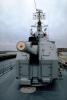 Cannon, Gun turret, USS Cassin Young, (DD-793), WW2, Fletcher-class destroyer, Boston Harbor, Charleston Navy Yard, USN, United States Navy, Artillery, gun, 29 December 1982, MYNV01P11_11.1702