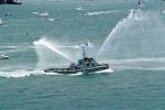 YTB 812, Fireboat Spraying Water