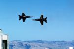 McDonnell Douglas F-18 Hornet, Blue Angels, flight, flying, airborne, MYNV03P15_13