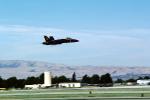 McDonnell Douglas F-18 Hornet, Blue Angels, Number-6, flight, flying, airborne, MYNV03P15_18