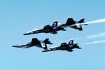 McDonnell Douglas F-18 Hornet, Blue Angels, Number-3, flying upside-down, MYNV04P07_11