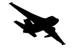 Lockheed S-3B Viking silhouette, Refueling, VS-38, Refueling Pod, logo, shape, MYNV05P07_06BM