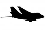 ASW patrol, MAD gear, Lockheed S-3B Viking silhouette, logo, shape