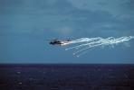 Anti Missle Flares being deployed, Sikorsky SH-60B Seahawk, MYNV05P12_16