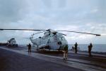 Sikorsky SH-3 Sea King on the Flight Deck of the USS Ranger, MYNV06P03_13.1704