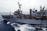 USS Kansas City, (AOR-3), Wichita Class Replenishment Oiler, unrep, USN, United States Navy, Ship, MYNV06P07_02