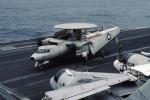 Grumman E-2C Hawkeye, NE-602, 163027, VAW-116 'Sun Kings', folded wings, MYNV06P12_19