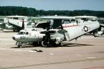 Grumman E-2C Hawkeye, VAW-123, 165293, 601, USN, United States Navy, folded wings, MYNV08P05_11